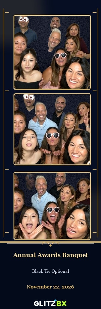 Custom awards banquet 2×6 strip design