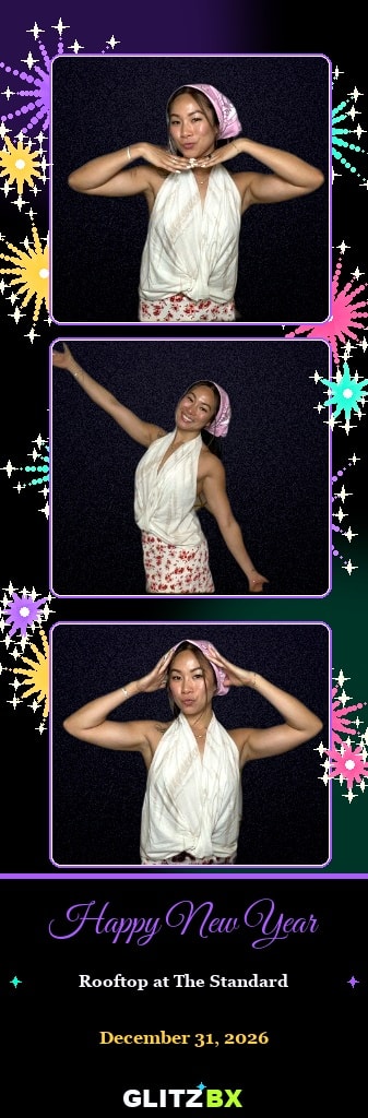 Custom rooftop party 2×6 strip design